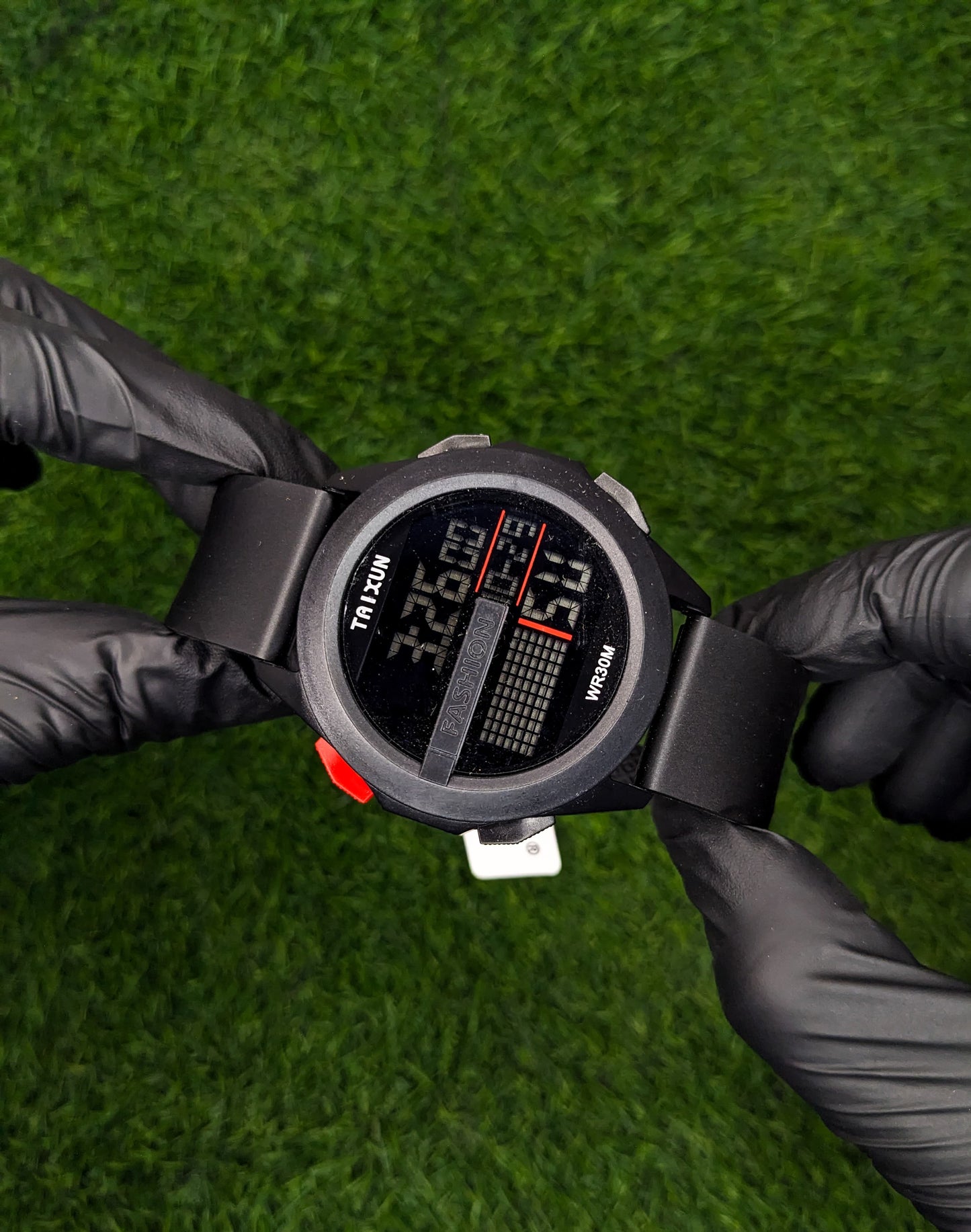 Taixon Water Proof Sport Watch -Black Straps