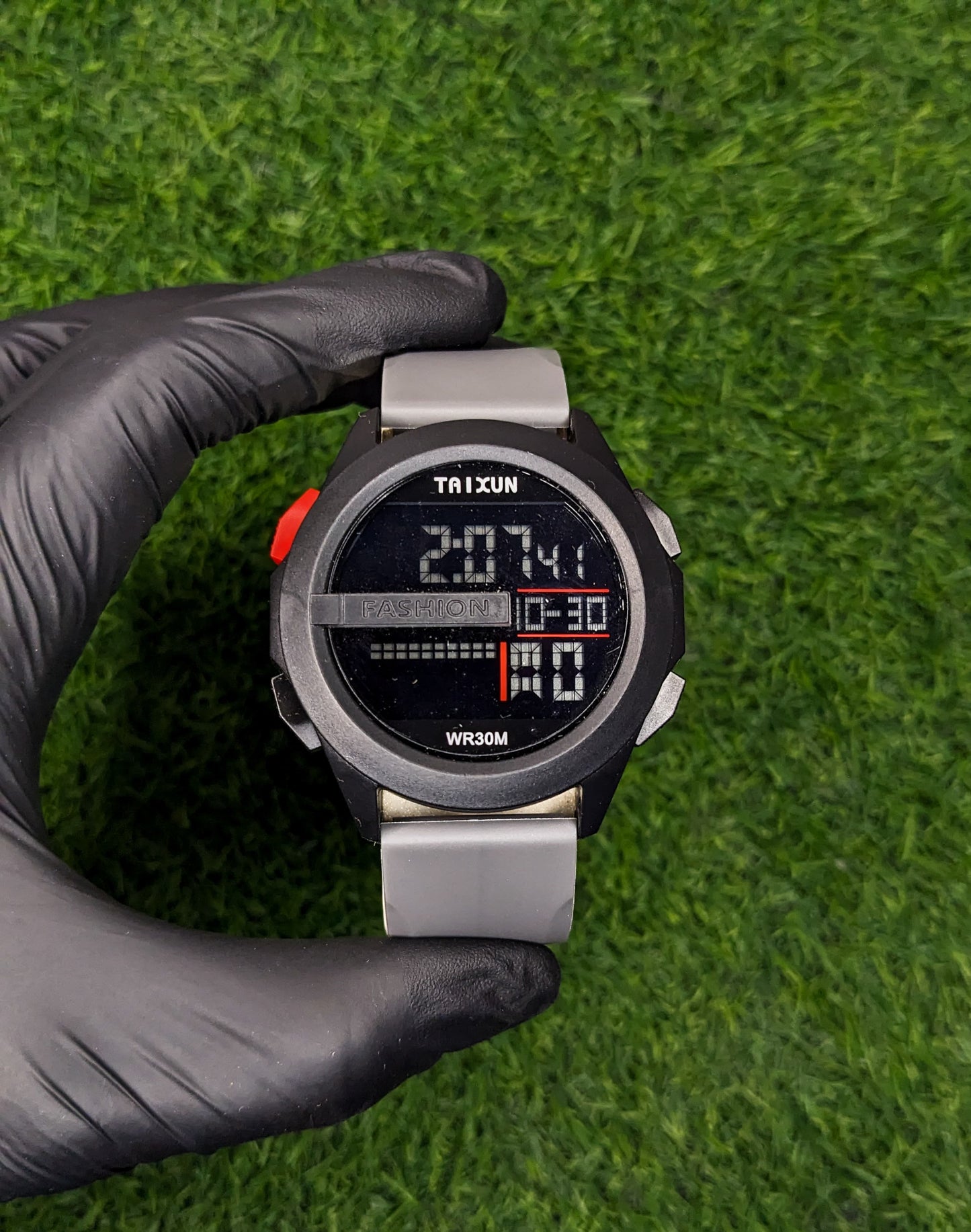Taixon Water Proof Sport Watch - Gray Straps