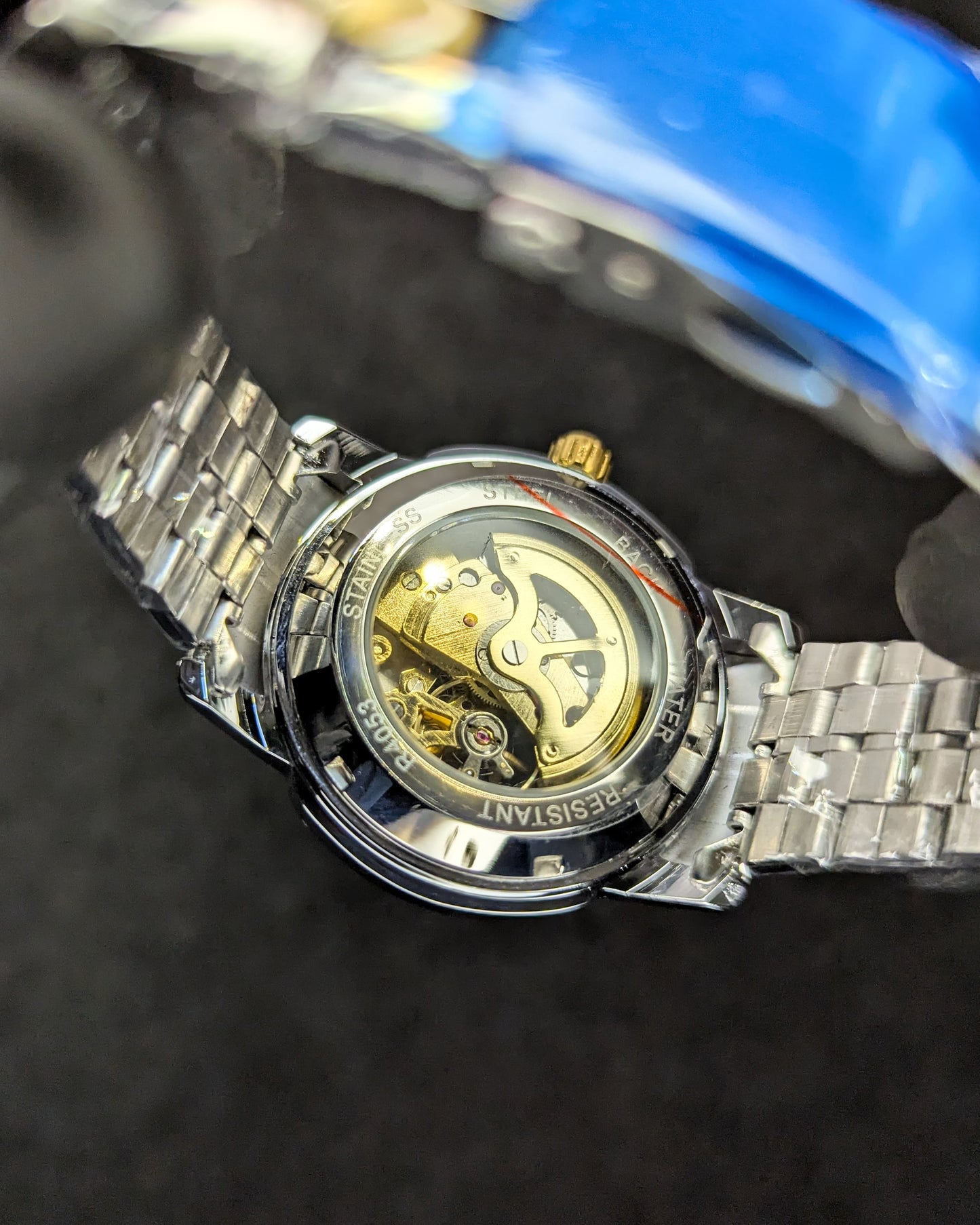 BYINO Automatic Watch - Yellow Dial