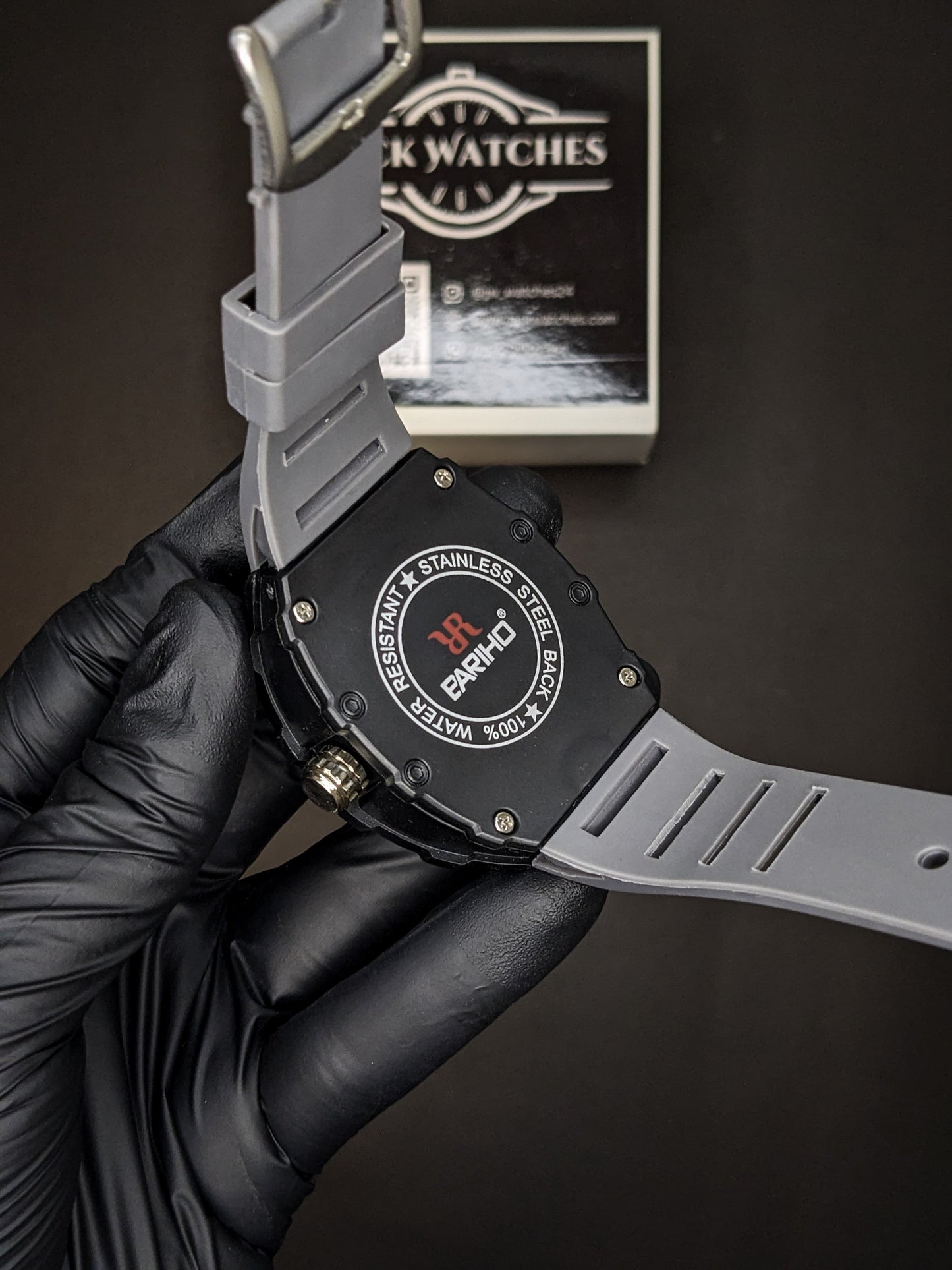 Bariho - RM Style Rubber Strap Watch
