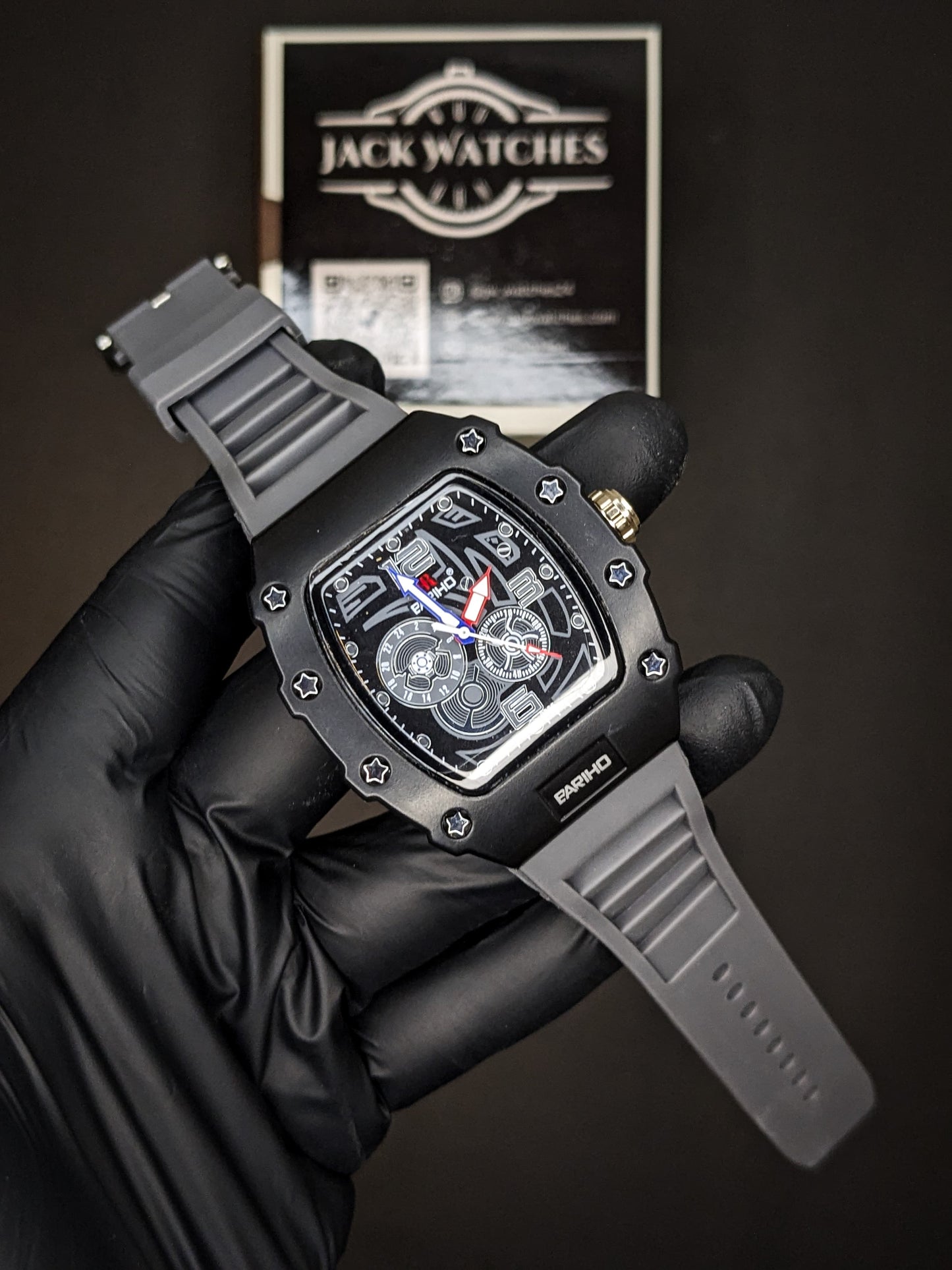 Bariho - RM Style Rubber Strap Watch