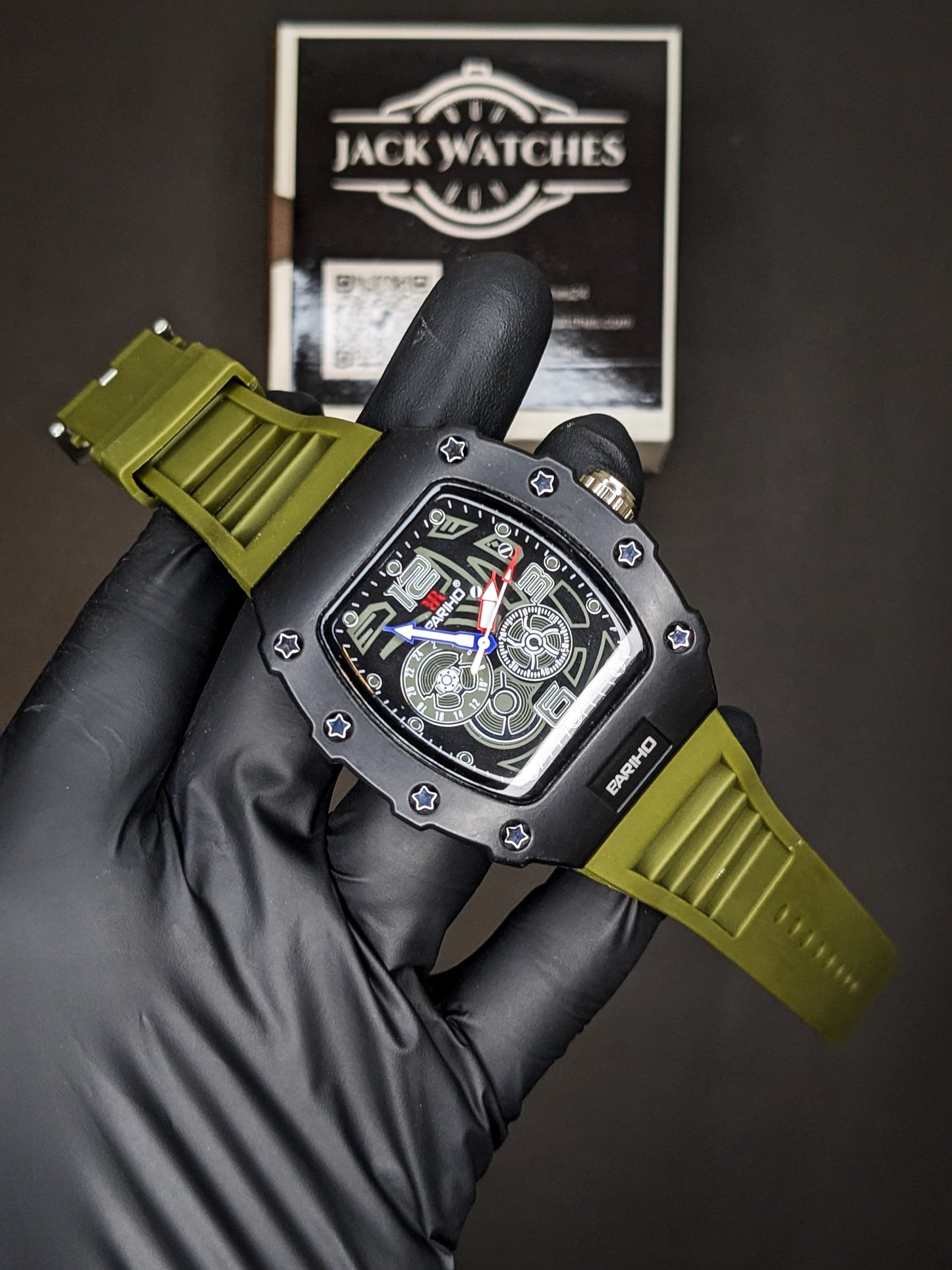 Bariho - RM Style Rubber Strap Watch