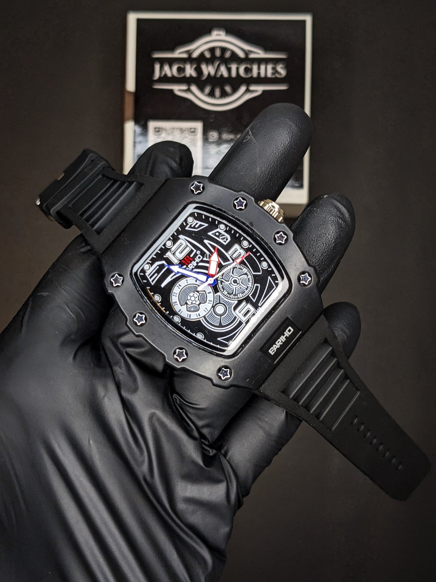 Bariho - RM Style Rubber Strap Watch