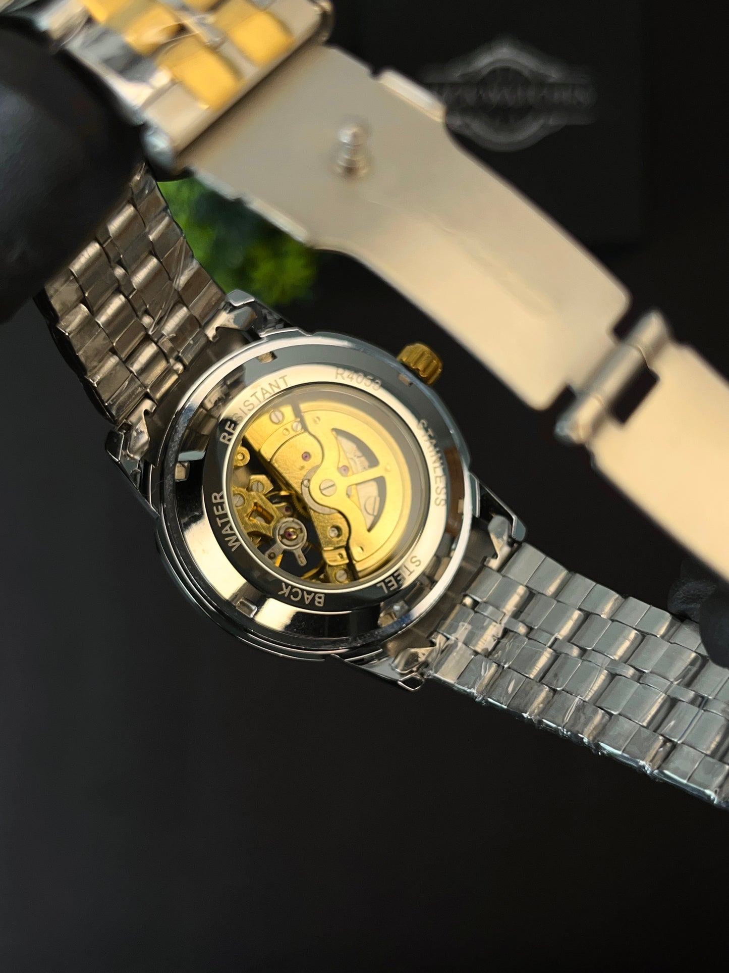Byino Automatic Skeleton Watch