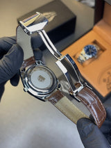 Tag Heuer Calibre 5 Leather Strap Watch