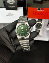 Tsot PRX 38mm Ice Green Waffle Dial Automatic