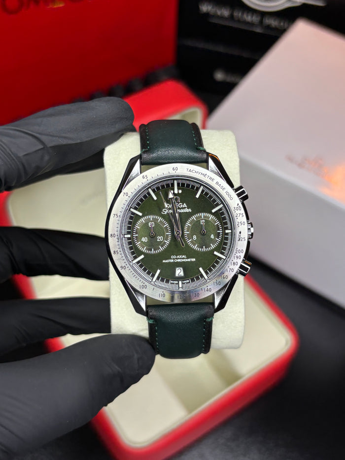 Omga Speedmaster Master Chronometer Leather Strap