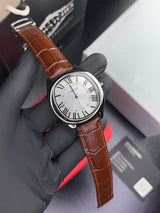 Drive De Crtr Quartz Leather Straps