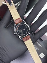 Drive De Crtr Quartz Leather Straps
