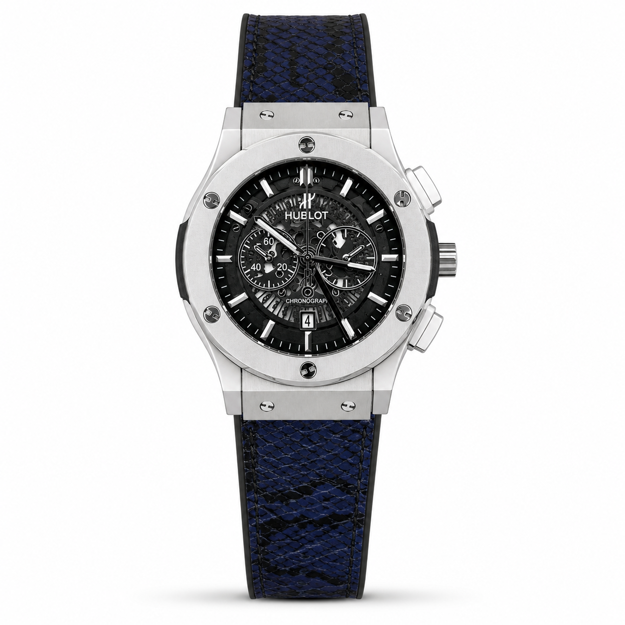 HB Classic Fusion - Snake Skin Leather Straps