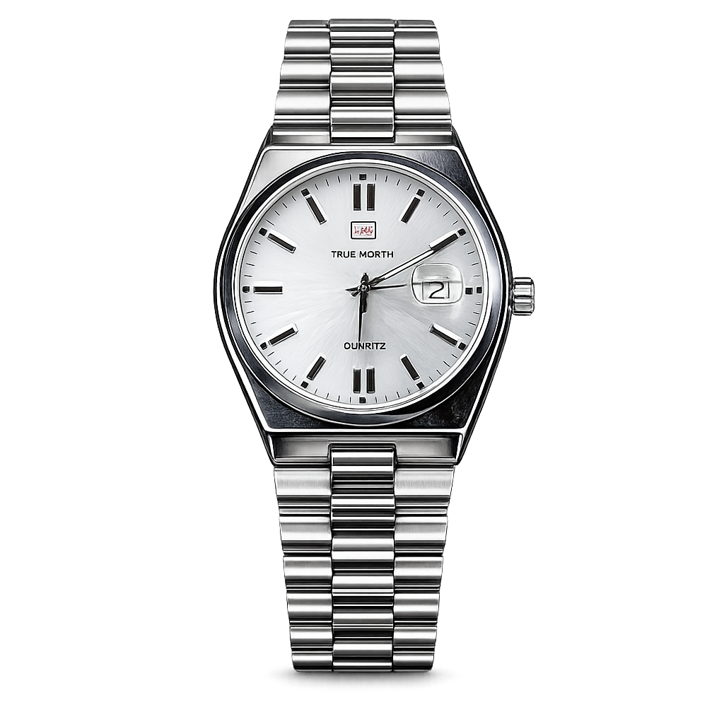 True Worth Quartz TWCTZN - Silver