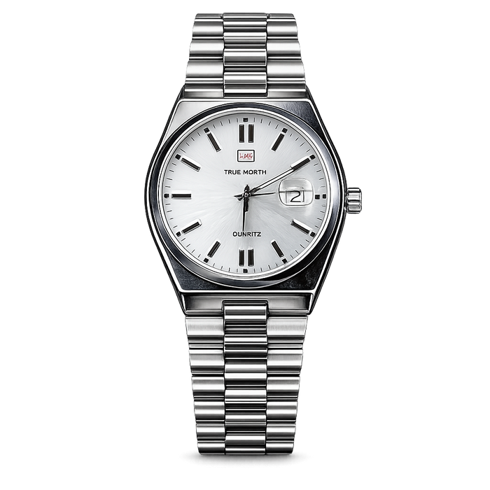 True Worth Quartz TWCTZN - Silver