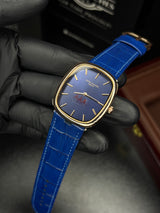 Patek Golden Ellipse Leather Straps Quartz - Copper Case