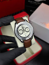 Omga Speedmaster Master Chronometer Leather Strap