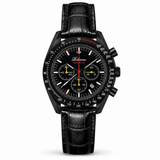 Bolaomo Racing Chronograph Leather Strap Watch