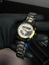 Al Falah Dual Time Watch