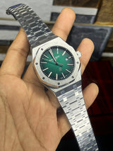 AP RYL Oak SIlver Automatic Master - Green Dial