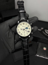 Chenxi Leather Strap Chronograph Watch