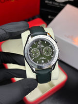 Omga Speedmaster Master Chronometer Leather Strap