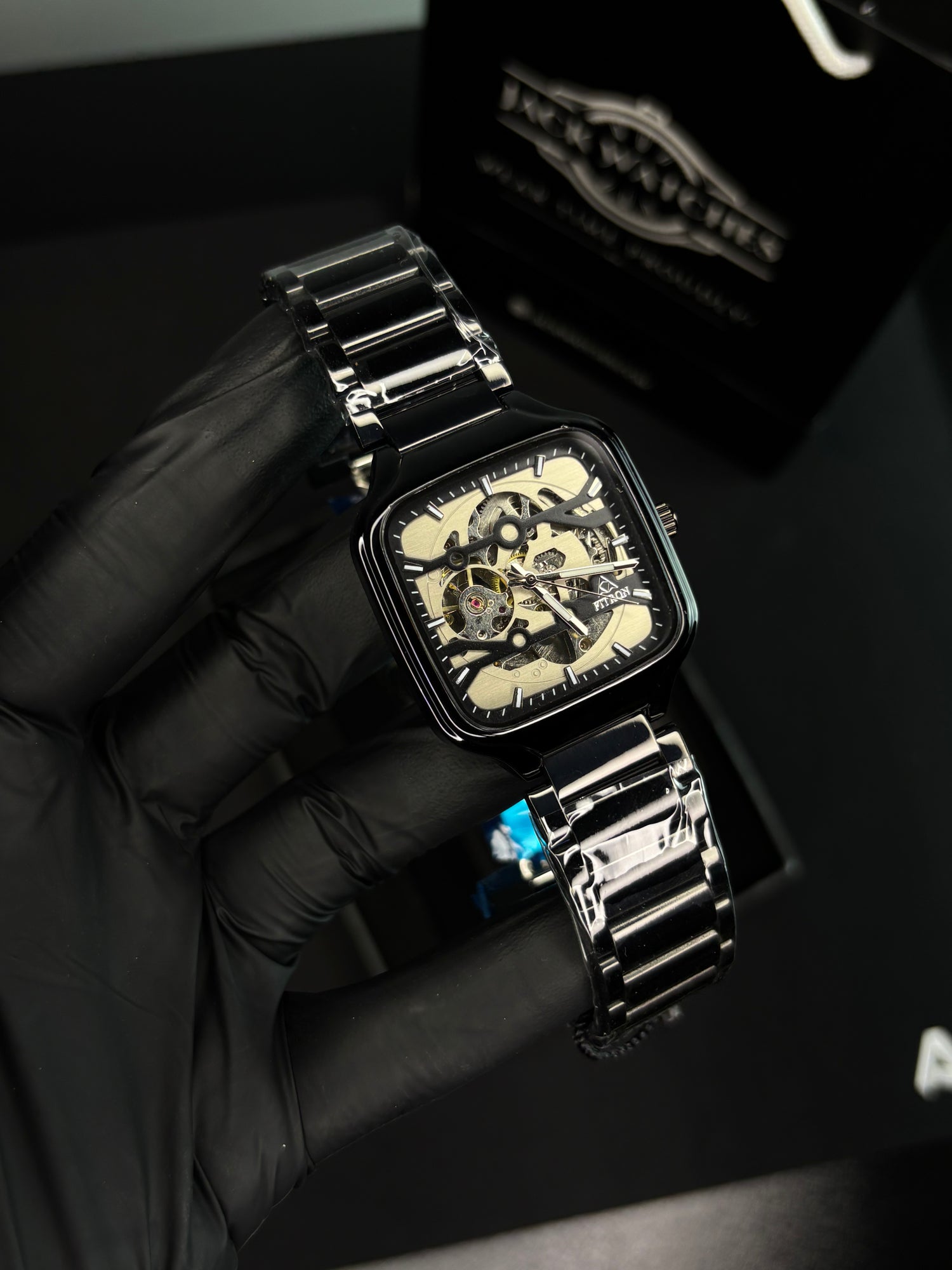 Fitron Automatic Skeleton Watch
