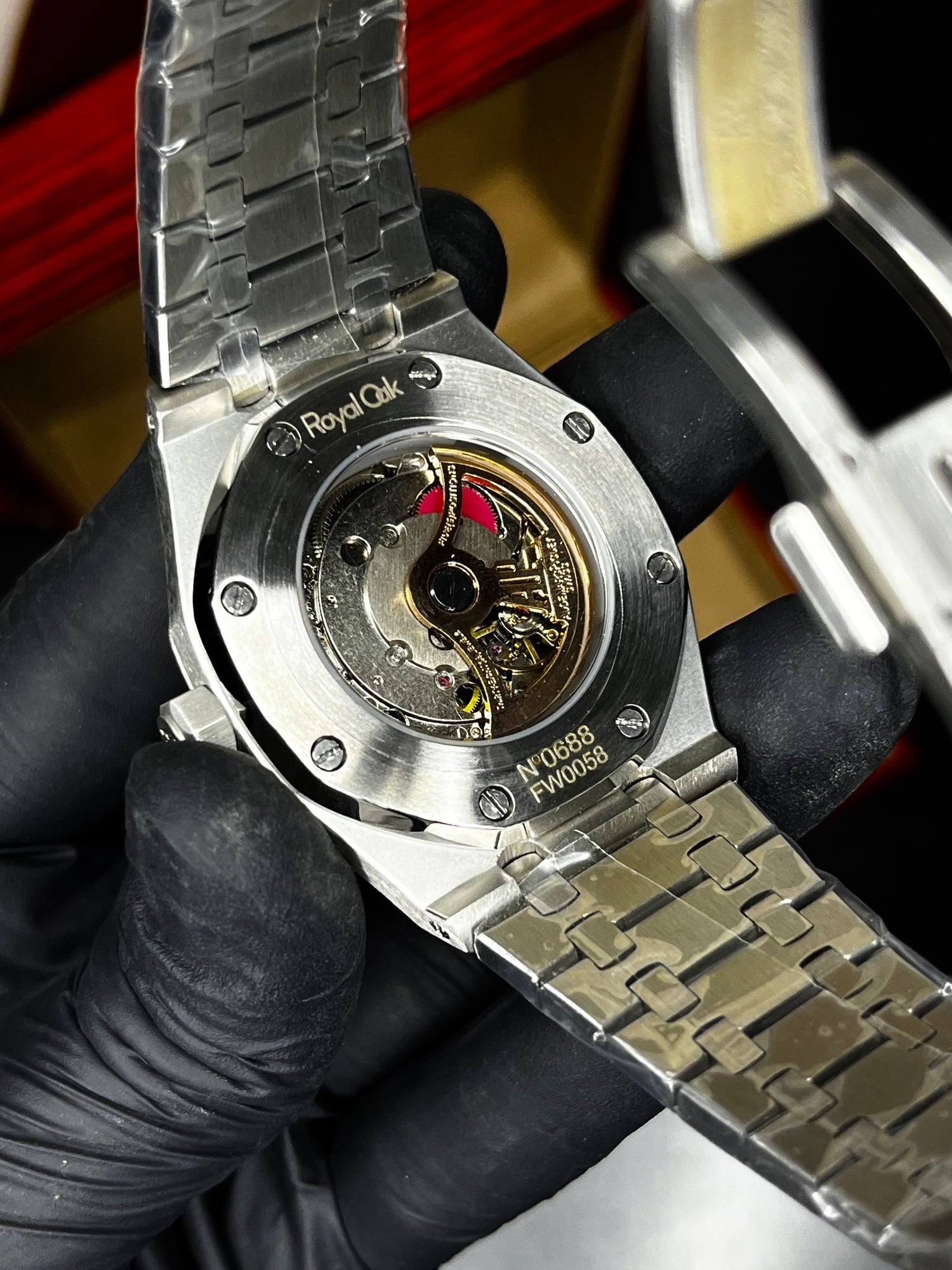 AP RYL Oak SIlver Automatic Master - Black Dial
