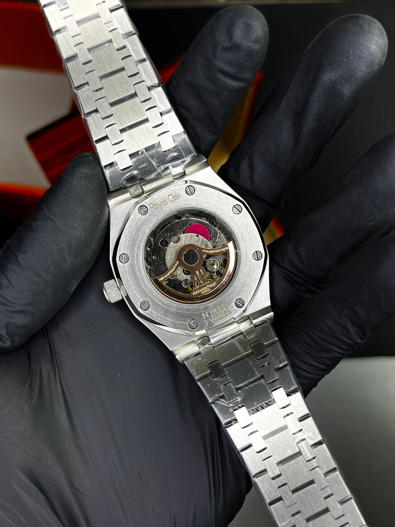 AP RYL Oak SIlver Automatic Master - Black Dial