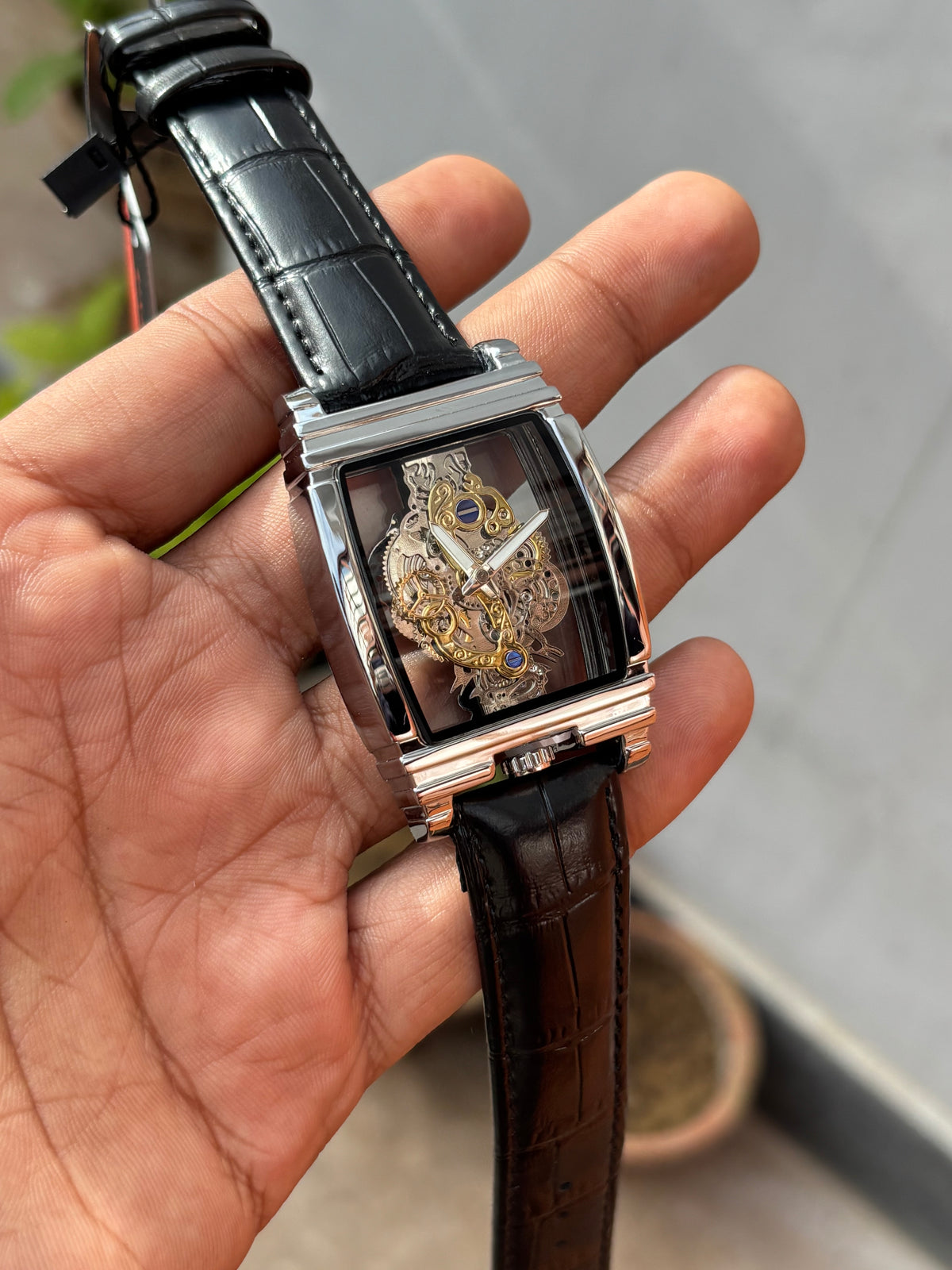 Binbond Transparent Quartz Watch