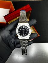 AP RYL Oak SIlver Automatic Master - Black Dial