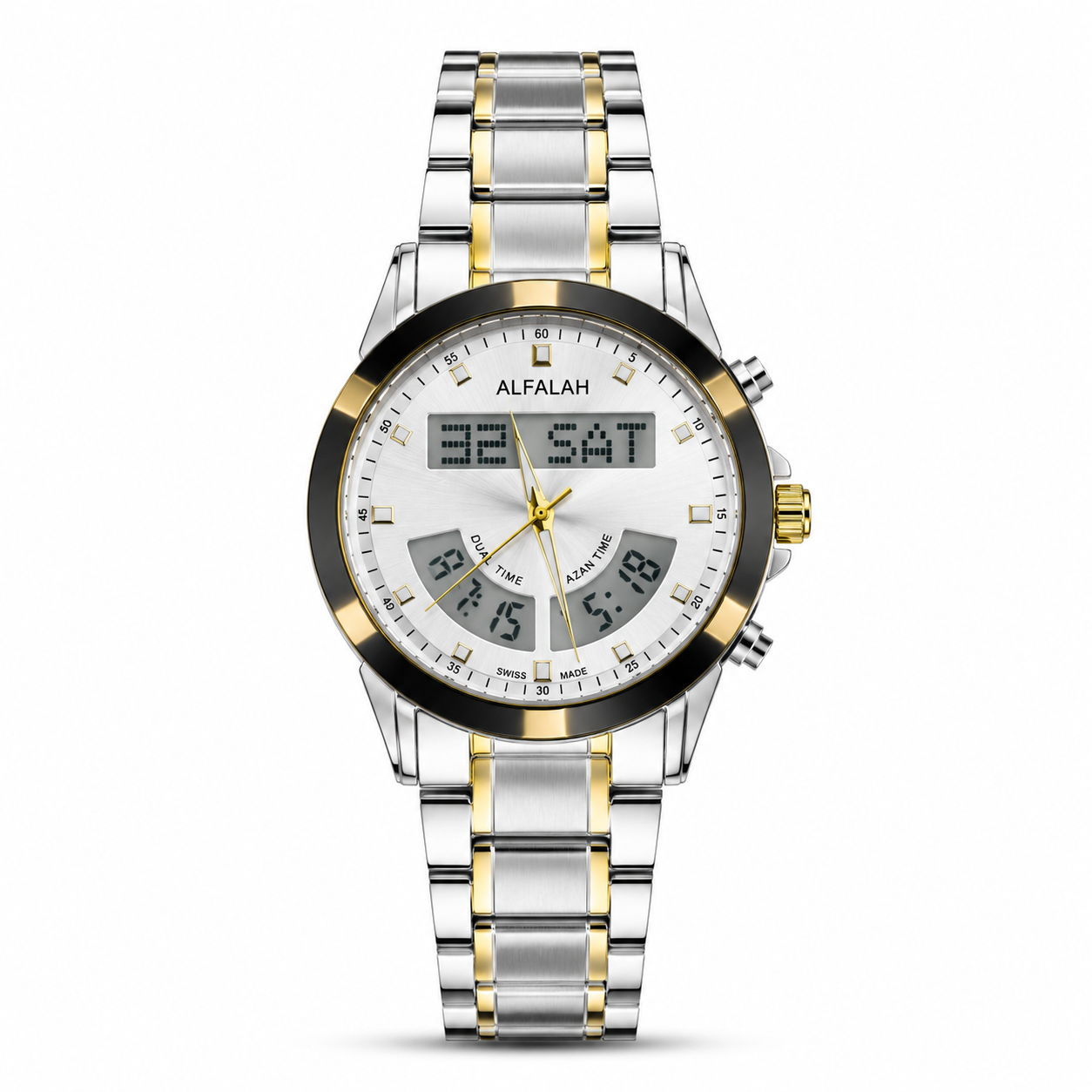 Al Falah Dual Time Watch