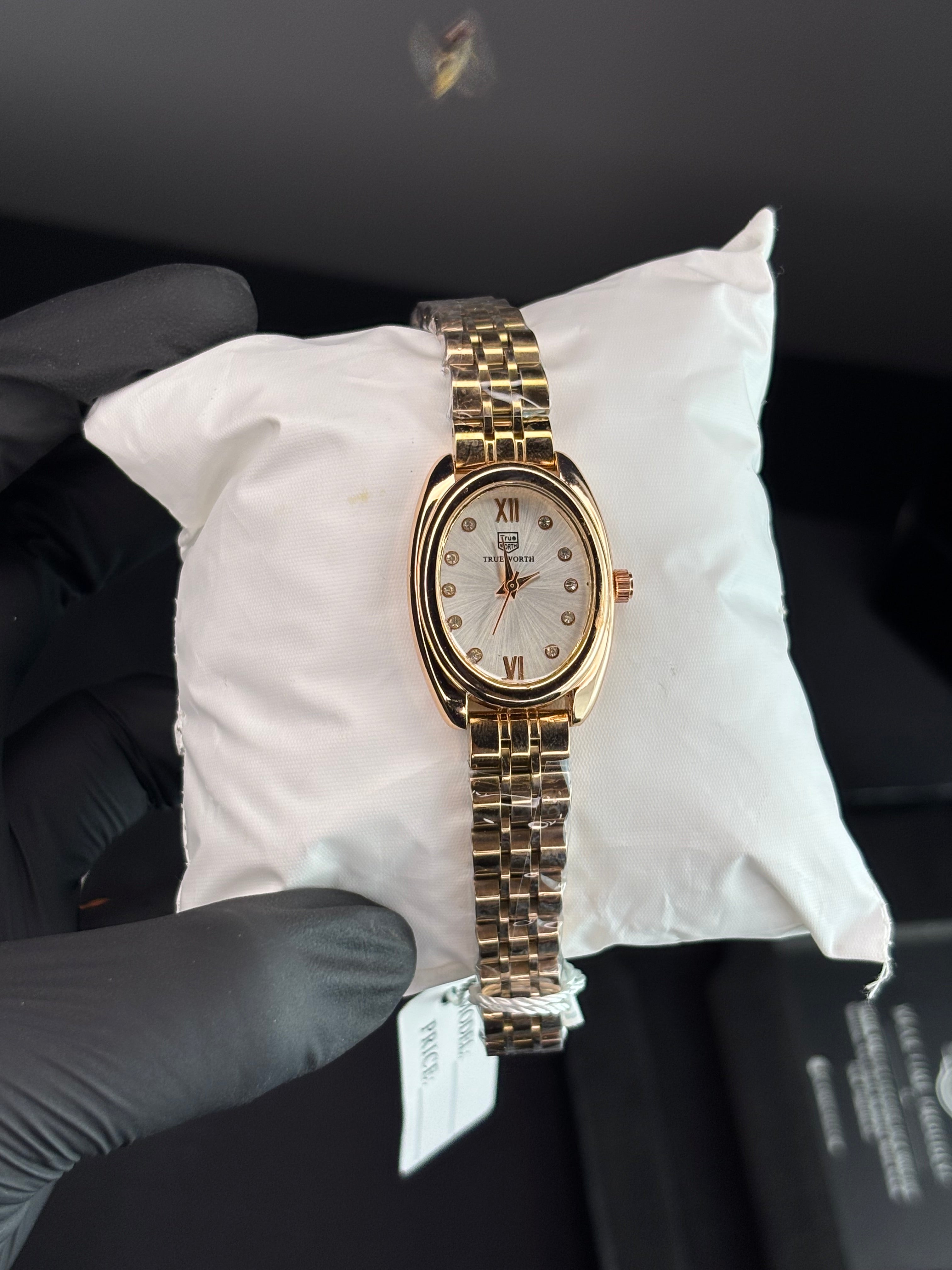 True Worth Oval Prestige Women Watch