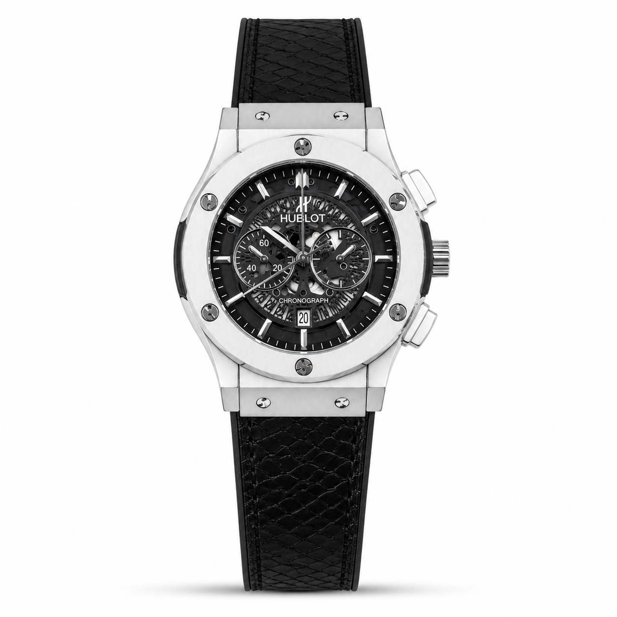 HB Classic Fusion - Snake Skin Leather Straps