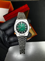 AP RYL Oak SIlver Automatic Master - Green Dial