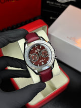 Omga Speedmaster Master Chronometer Leather Strap
