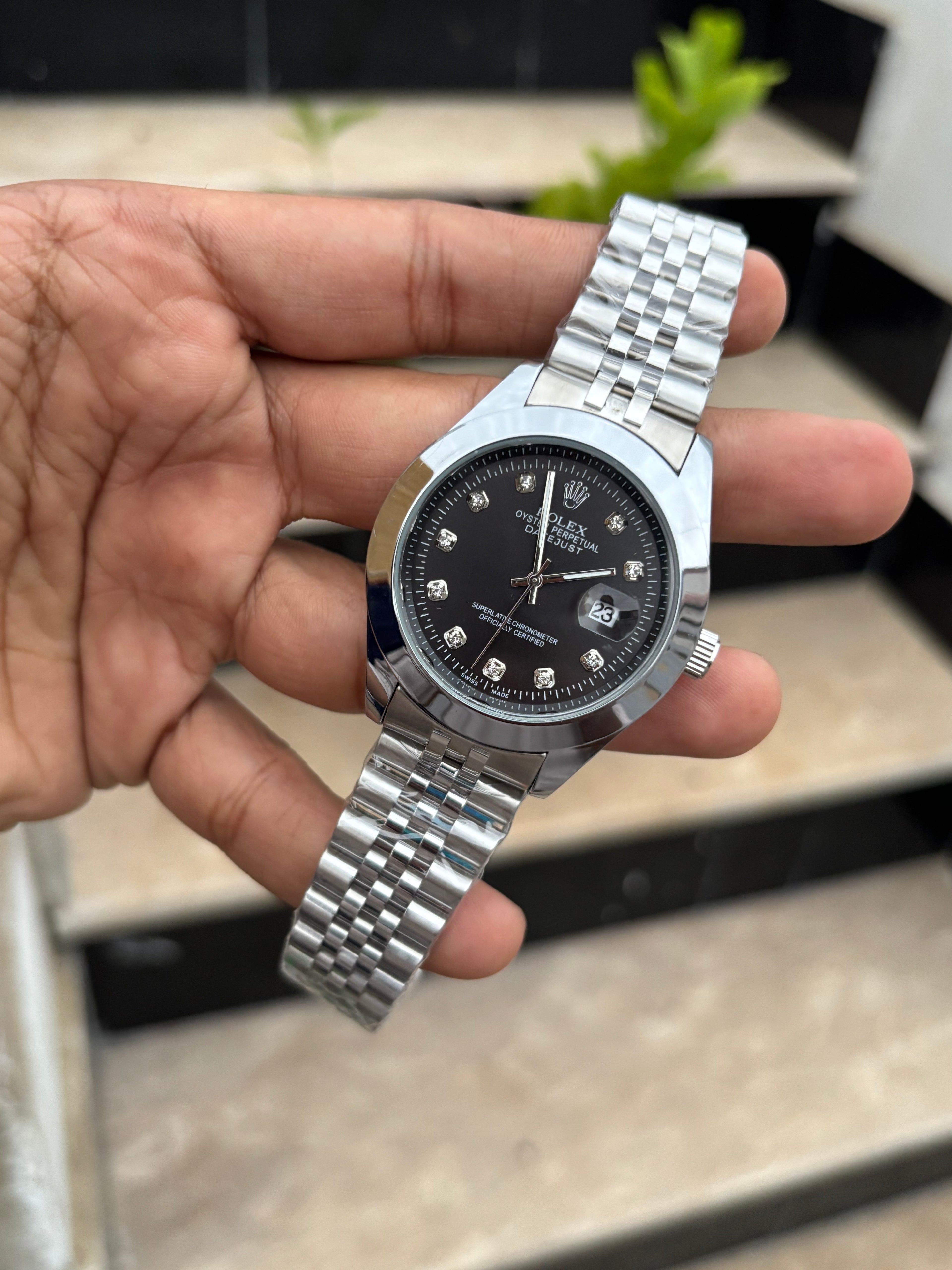 RLX Datjust Jubilee - Silver Semi-Auto (Quartz)