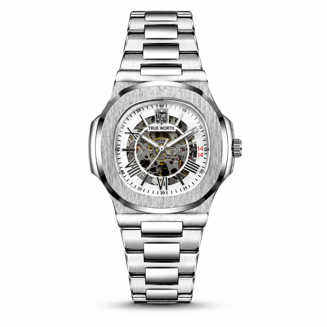 True Worth Original Nautilus Style Automatic Watch