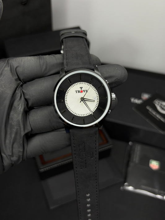 Trove Original Quartz Leather Strap Watch