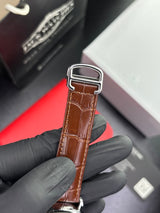 Drive De Crtr Quartz Leather Straps