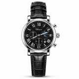 Chenxi Leather Strap Chronograph Watch