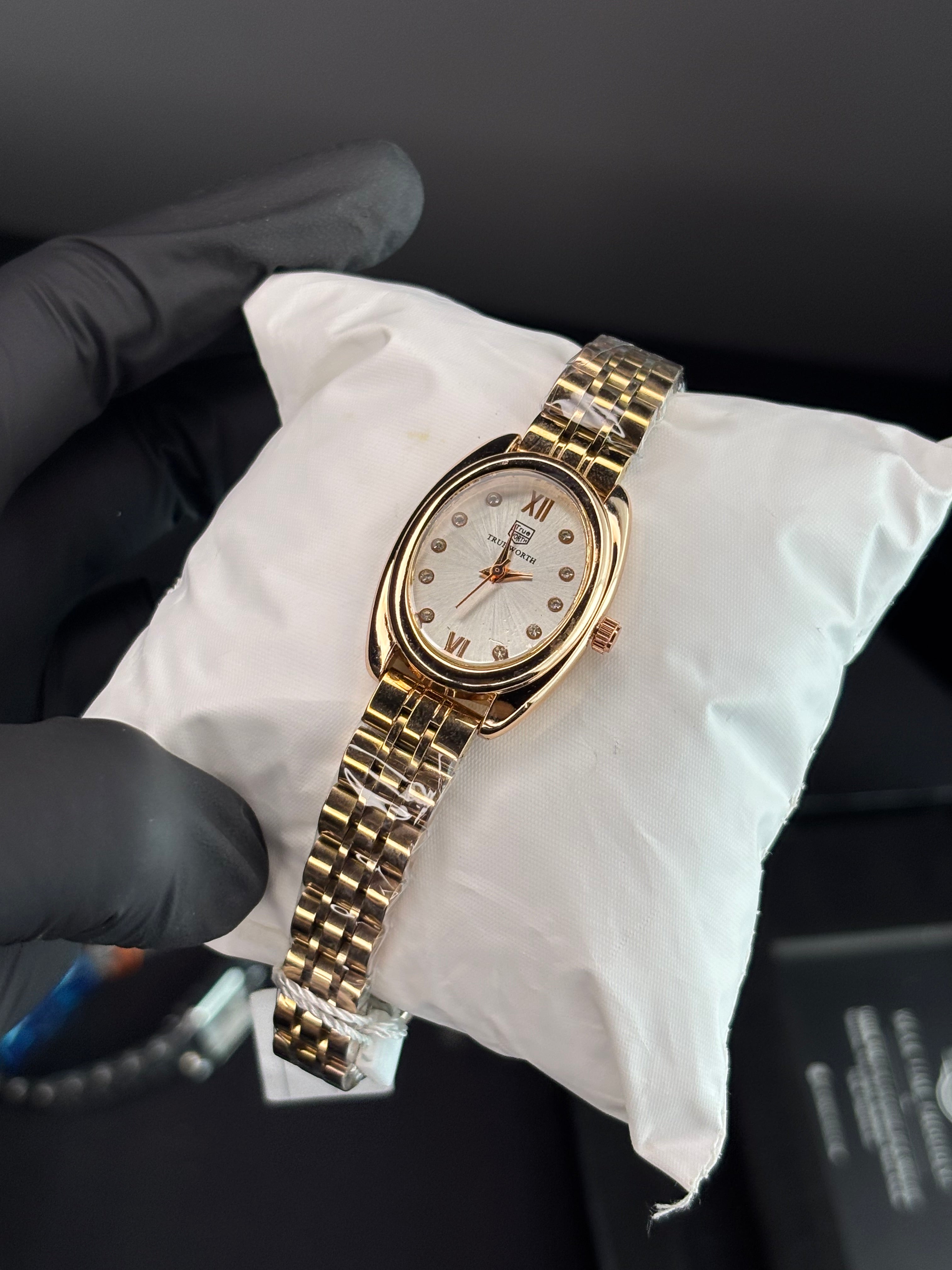True Worth Oval Prestige Women Watch