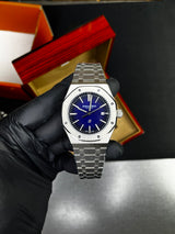 AP RYL Oak SIlver Automatic Master - Blue Dial