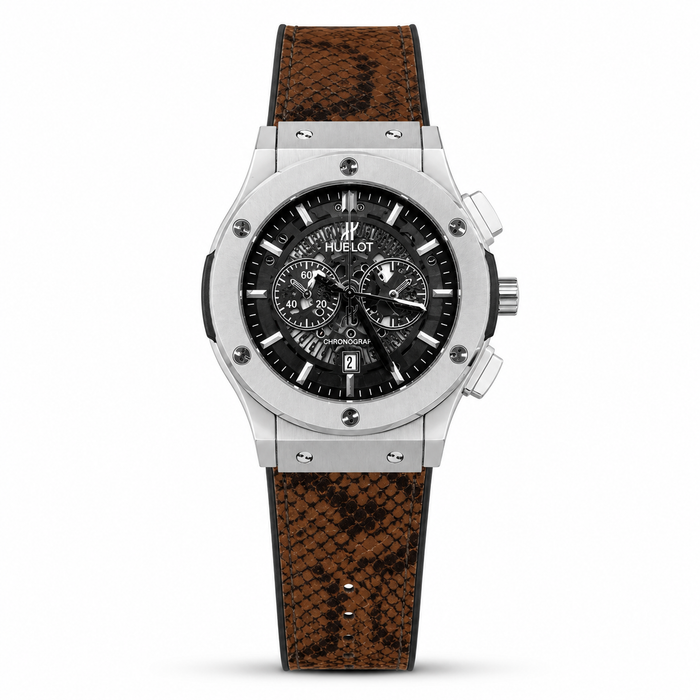 HB Classic Fusion - Snake Skin Leather Straps