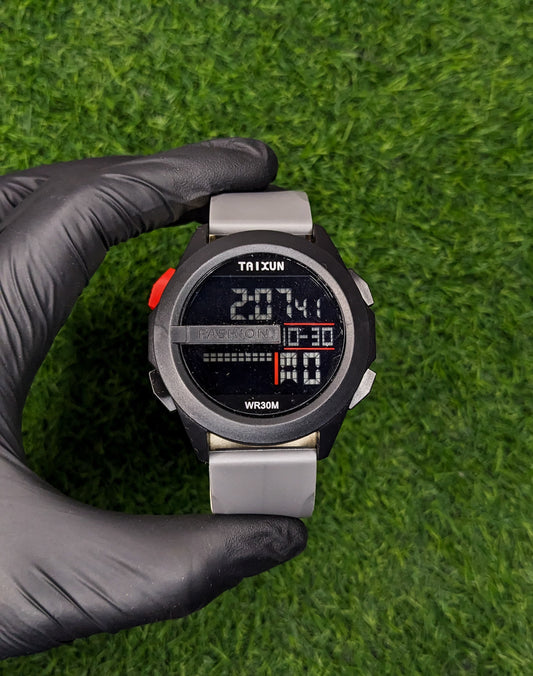 Taixon Water Proof Sport Watch - Gray Straps