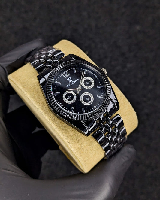 D, Lon Watch Black Color