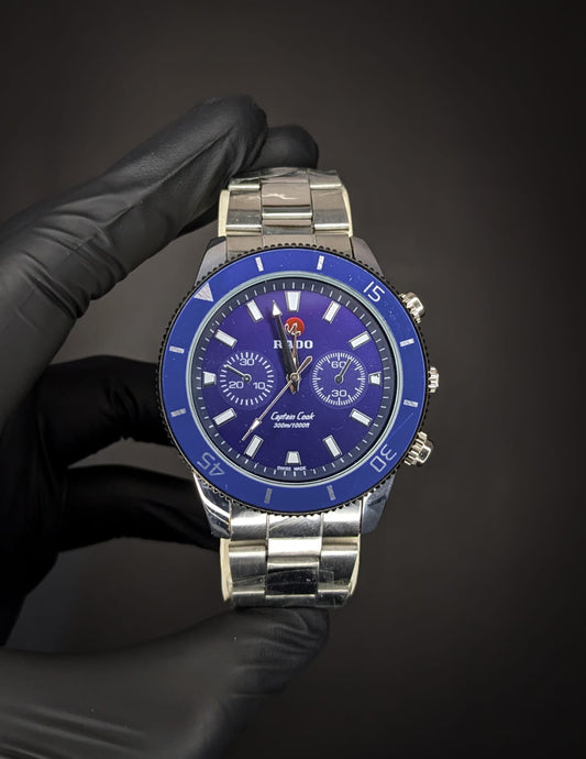 RDO Captain Cook With Rotating Bezel - Blue