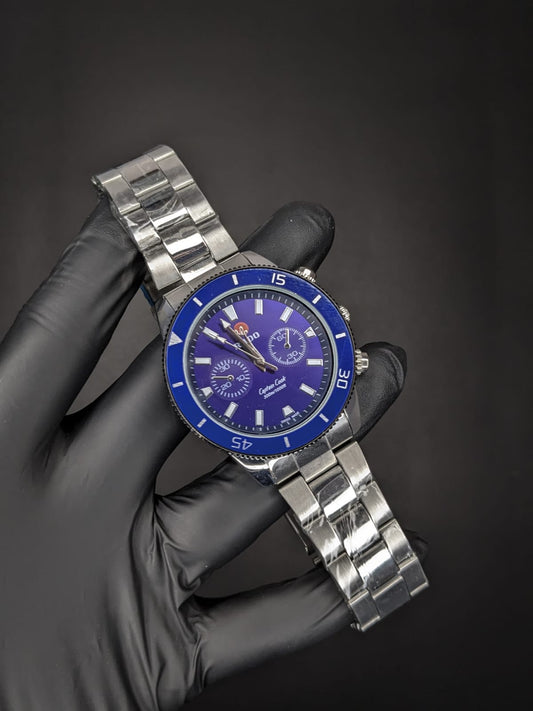 RDO Captain Cook With Rotating Bezel - Blue