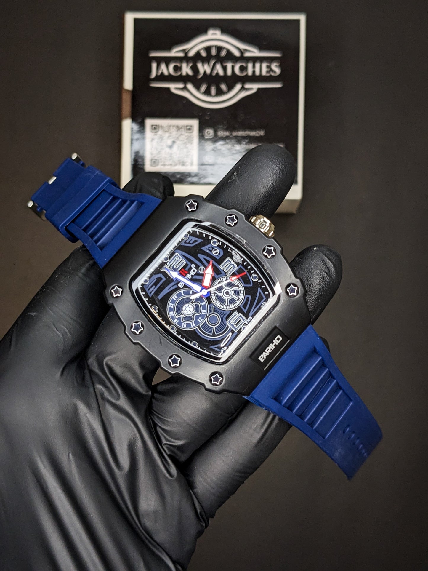 Bariho -  RM Style Rubber Strap Watch