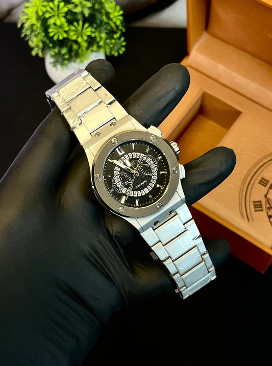 HB Premium Quartz Steel Watch - D2