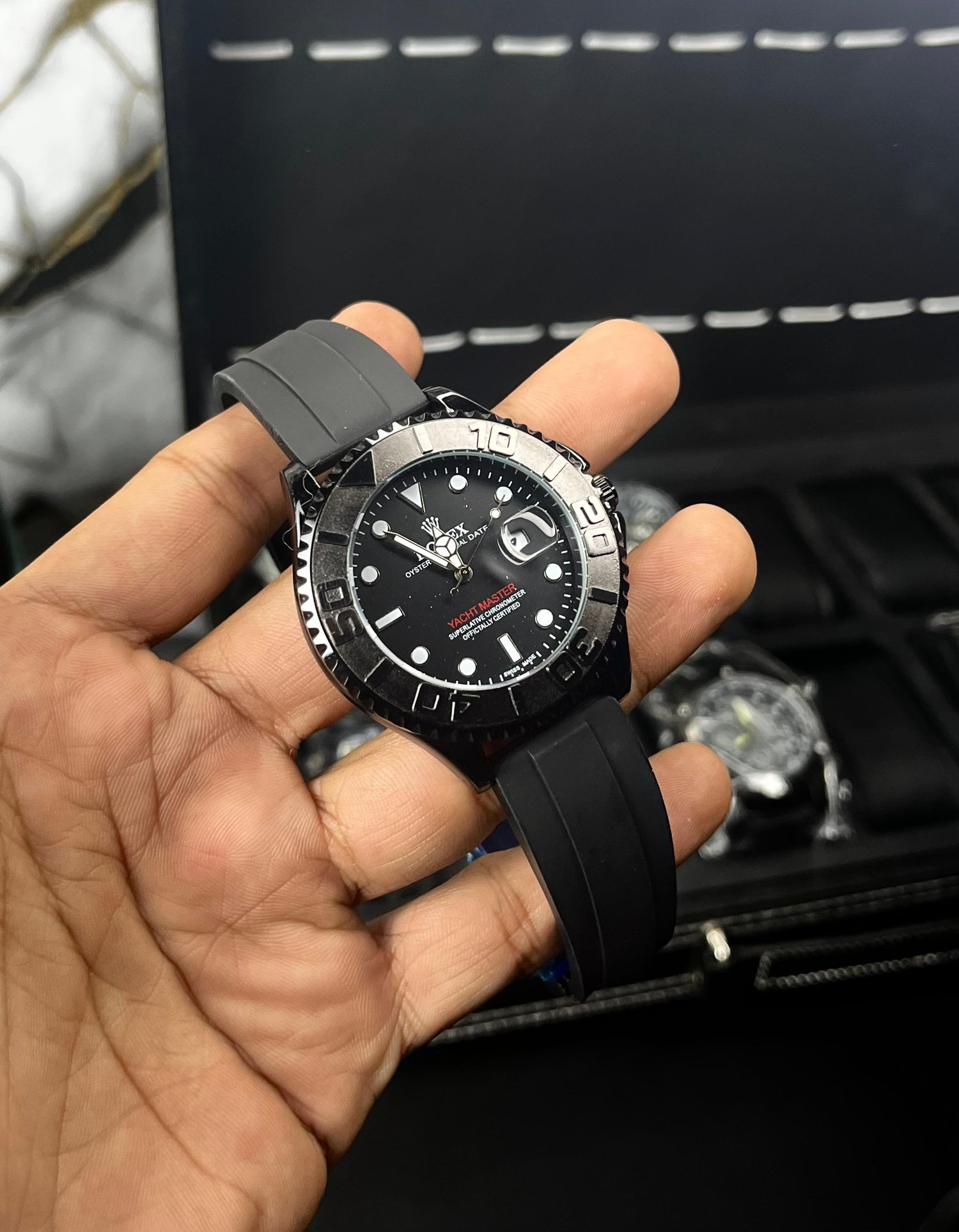 RLX Yacht Master Full Black