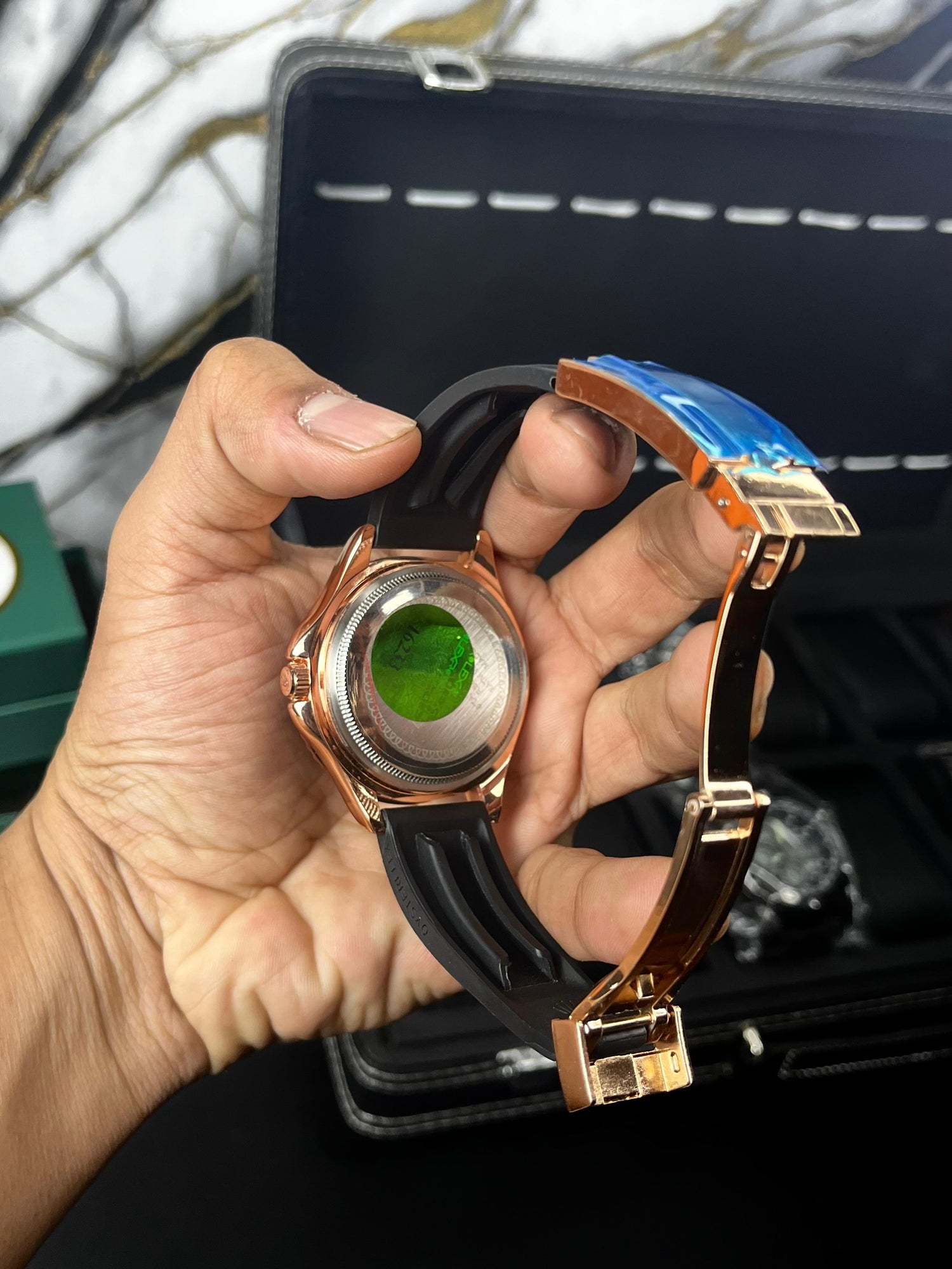 RLX Yacht Master Rose-Gold