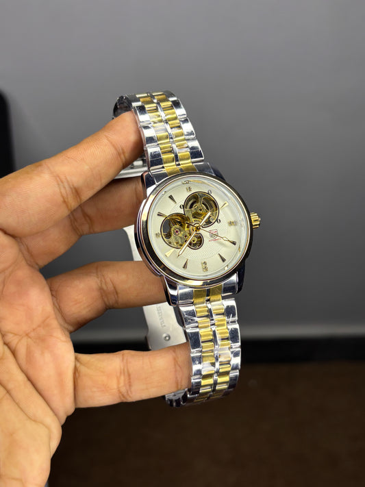 True Worth Automatic Skeleton Watch - R4053